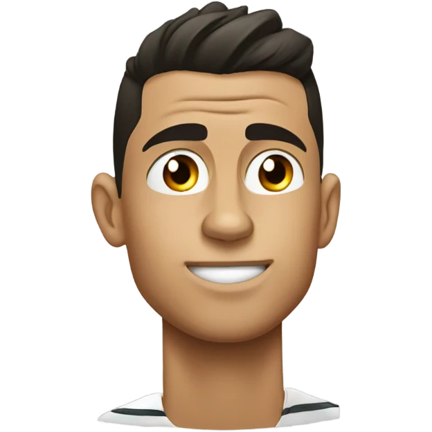 Footballer Cristiano Ronaldo is crying emoji