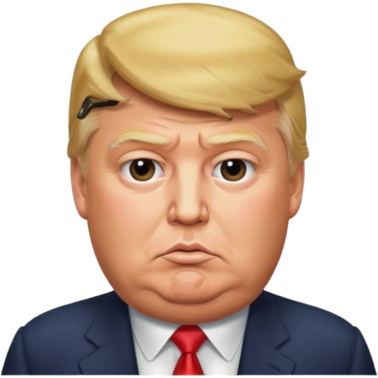 Donald trump fat emoji