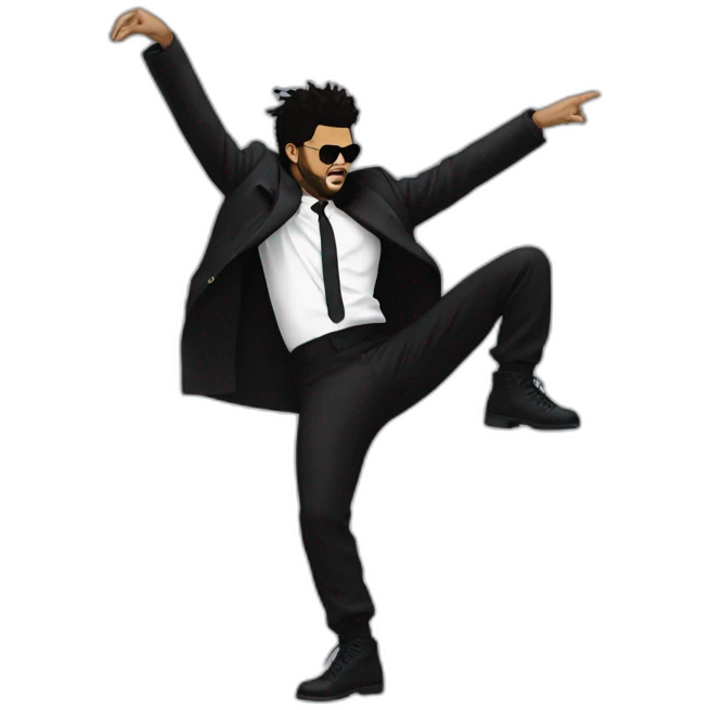 The weeknd qui danse emoji