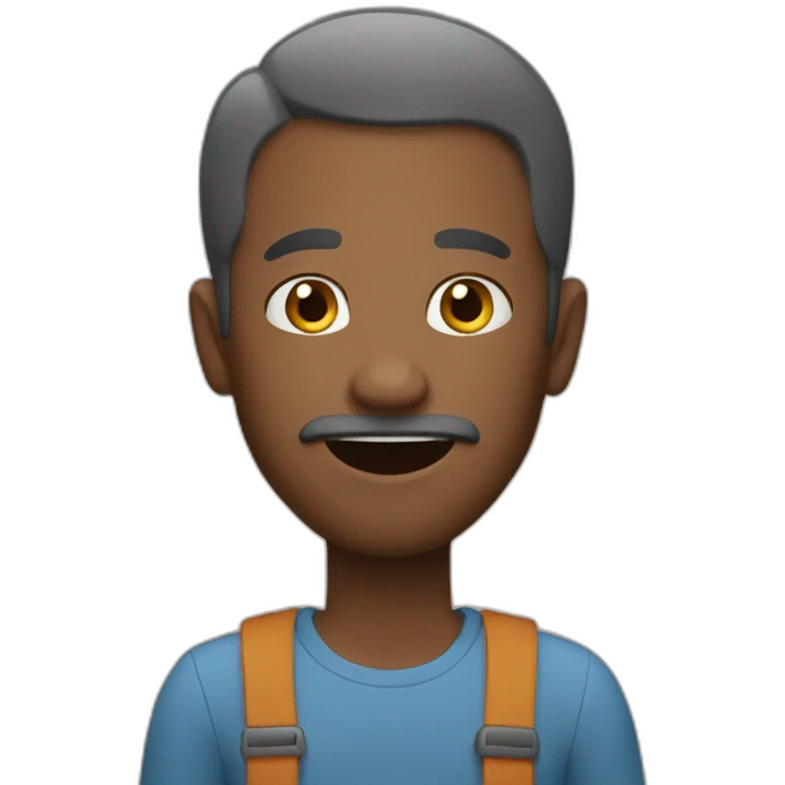 man storytelling  emoji