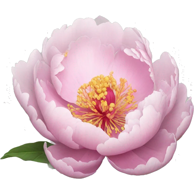 Peony emoji