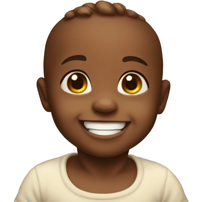 Happy baby emoji
