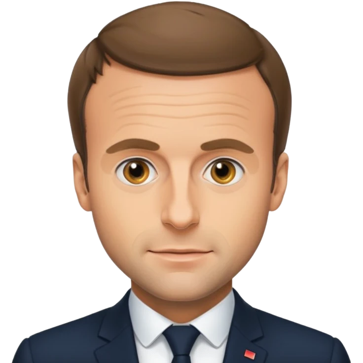 Emmanuel Macron emoji