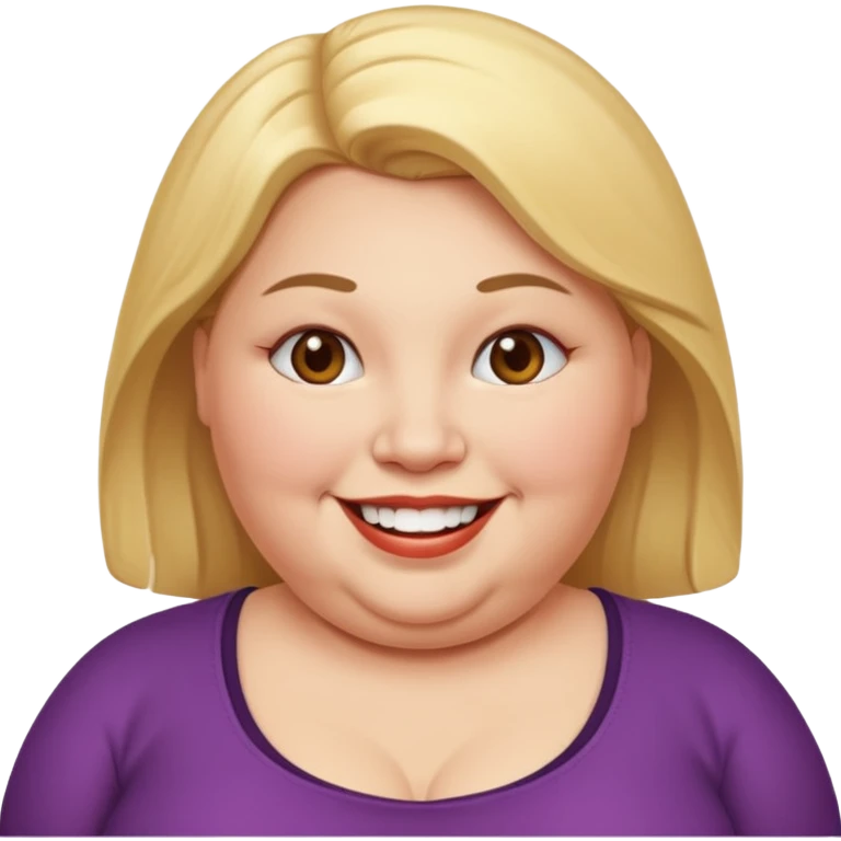 Naked woman (OBESE) emoji