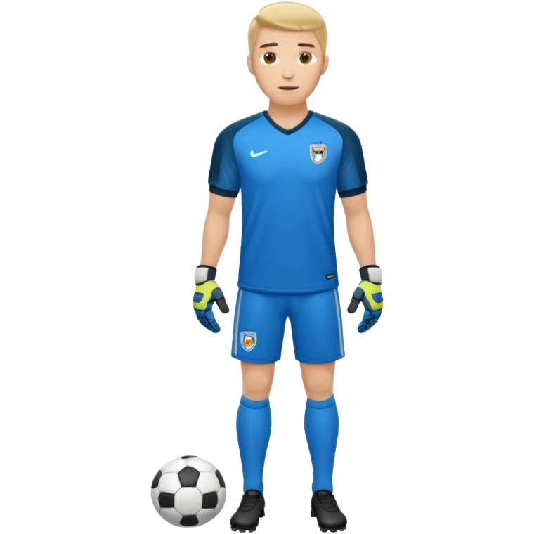 soccer goalkeeper full body emoji