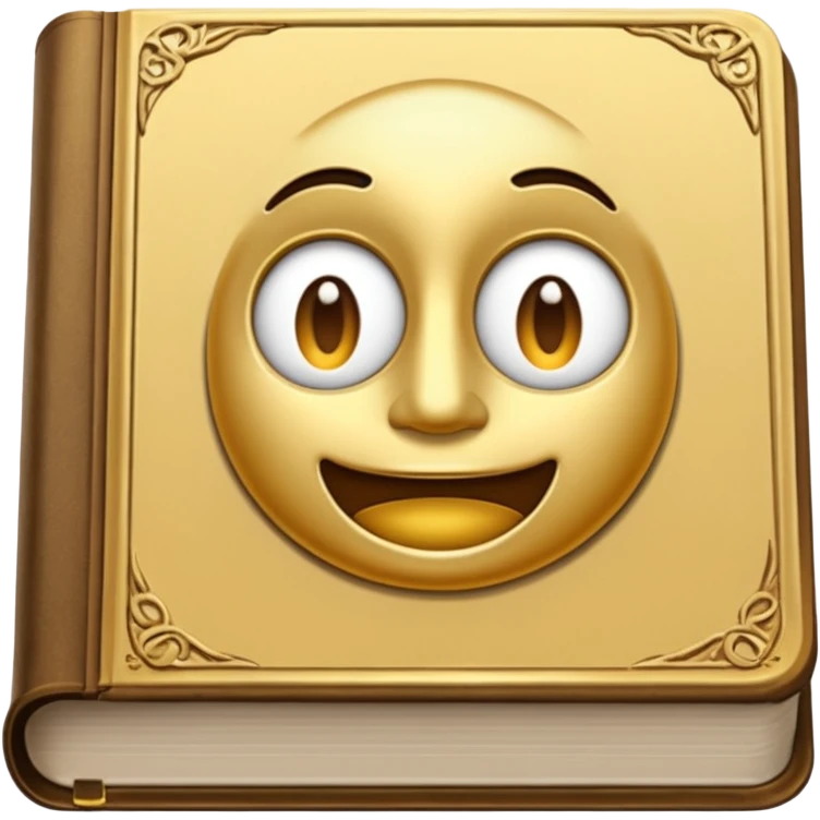 golden book emoji