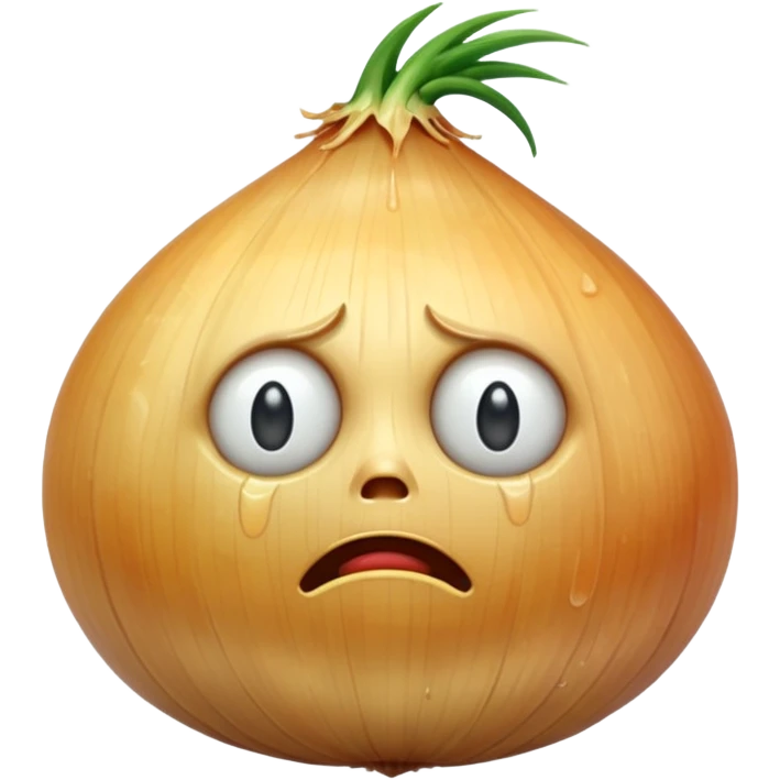 Crying onion  emoji