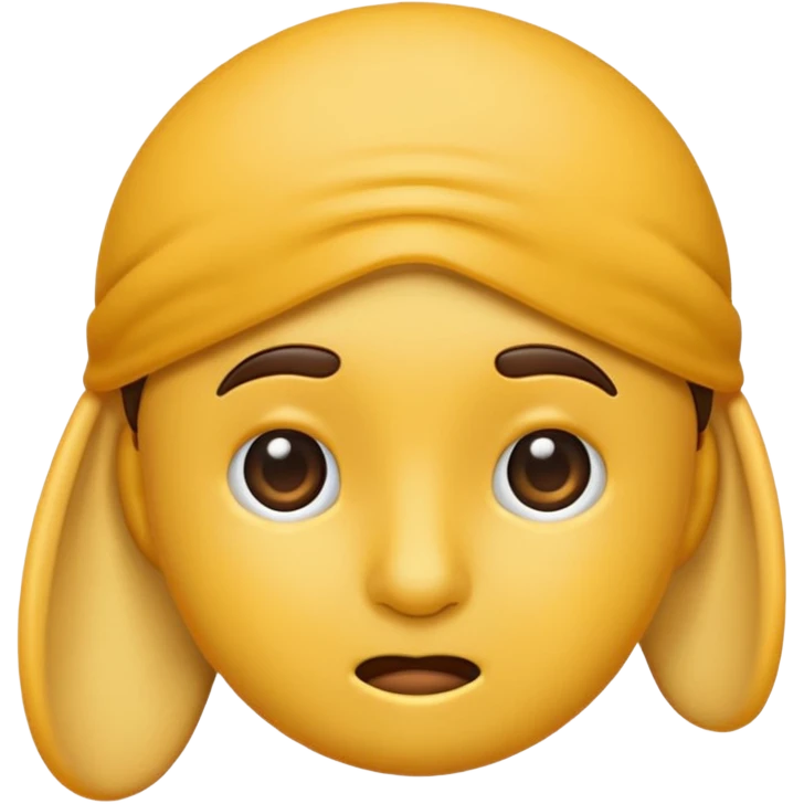 Ear covered emoji emoji