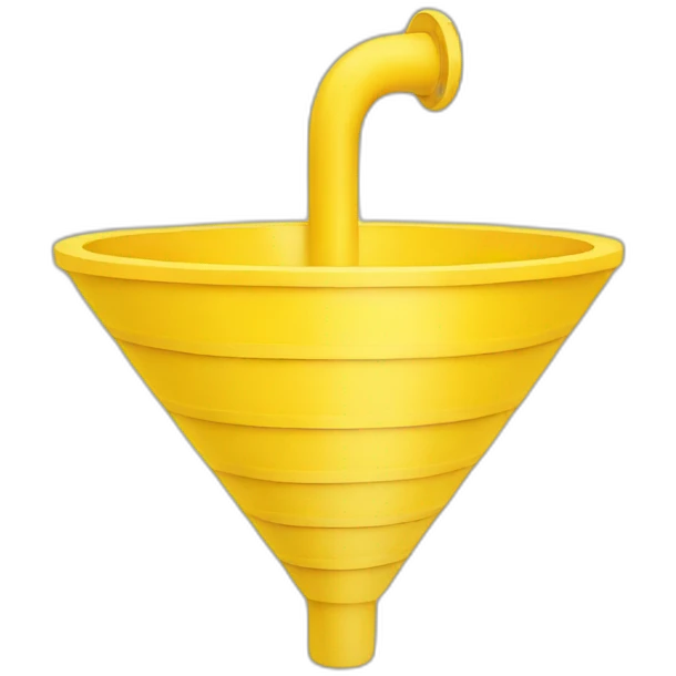 yellow sales funnel  emoji
