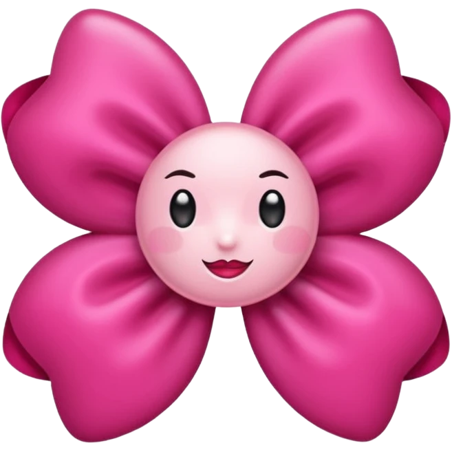 Una ceresa con un lasito emoji