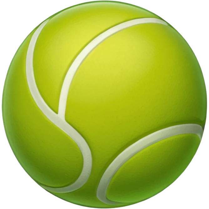 glass tennis ball emoji