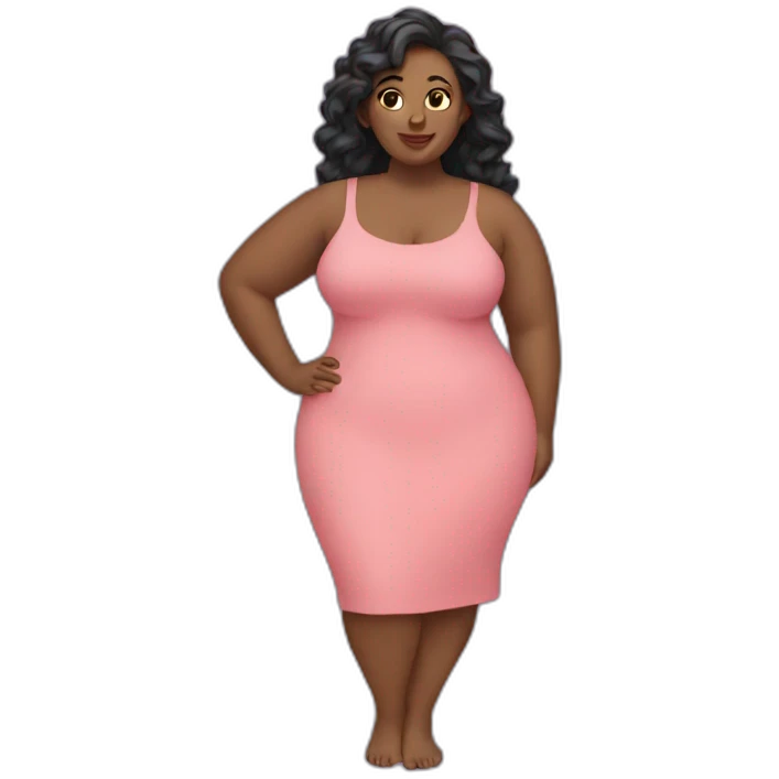 curvy woman emoji