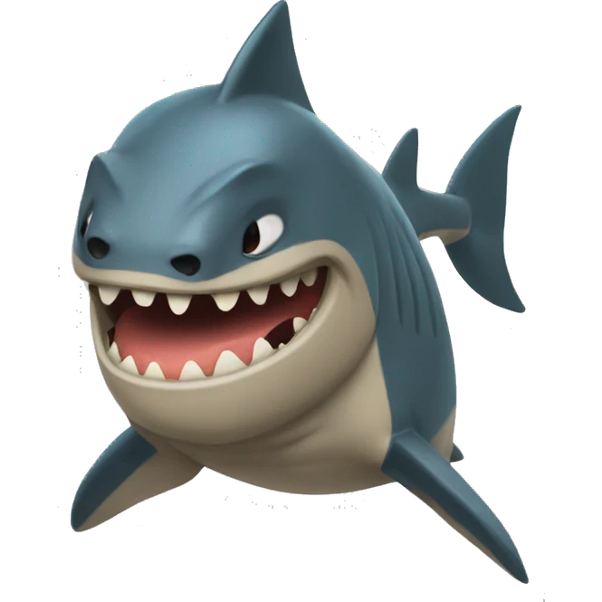Jeff the landshark sad emoji