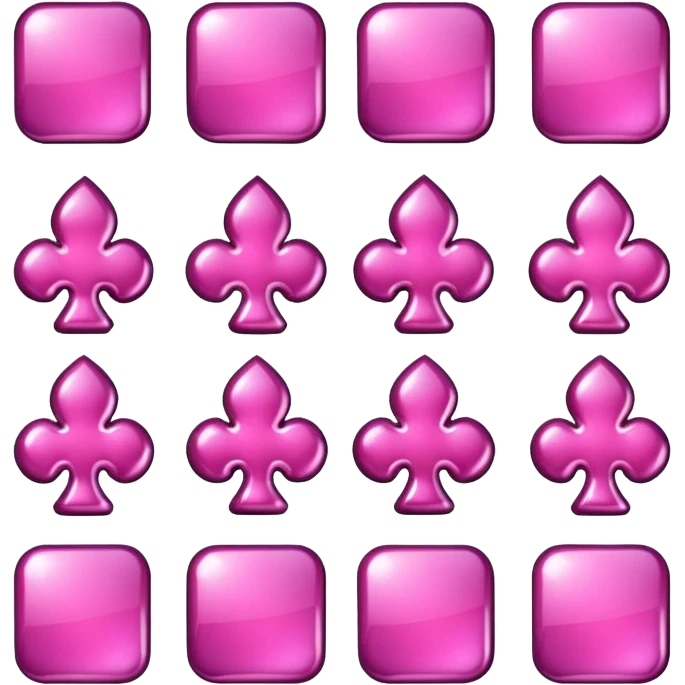glitter pink game emoji