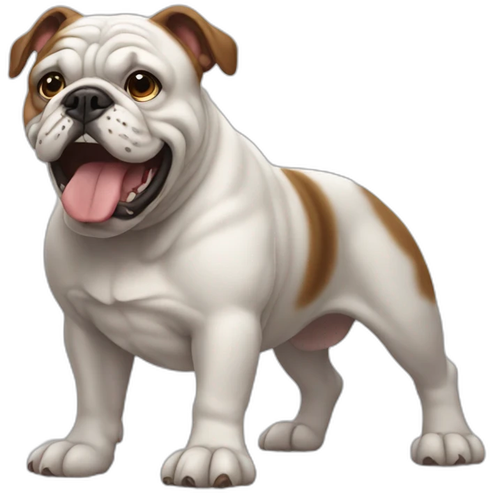 bulldog emoji