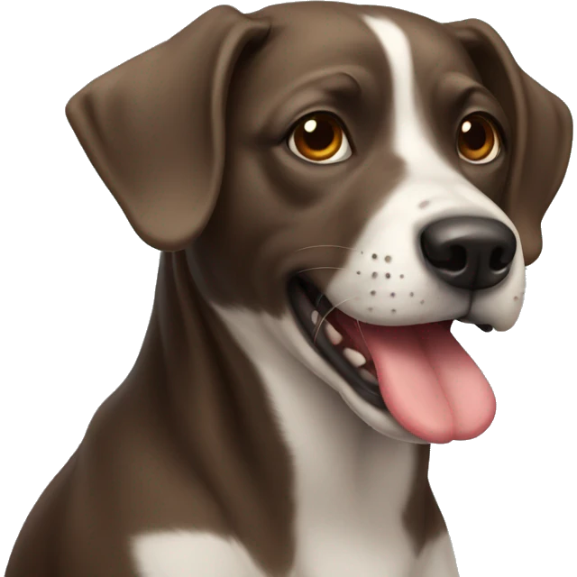 dog with tounge emoji