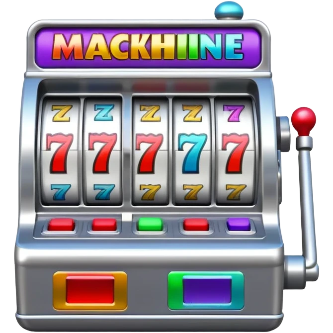 slot machine with 3 "1x" text in the grids emoji