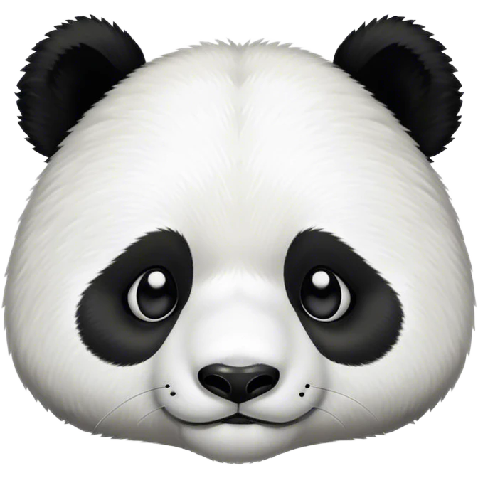 Sleepy panda emoji