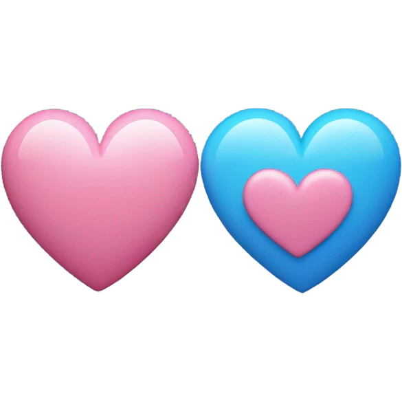 💕💙 emoji