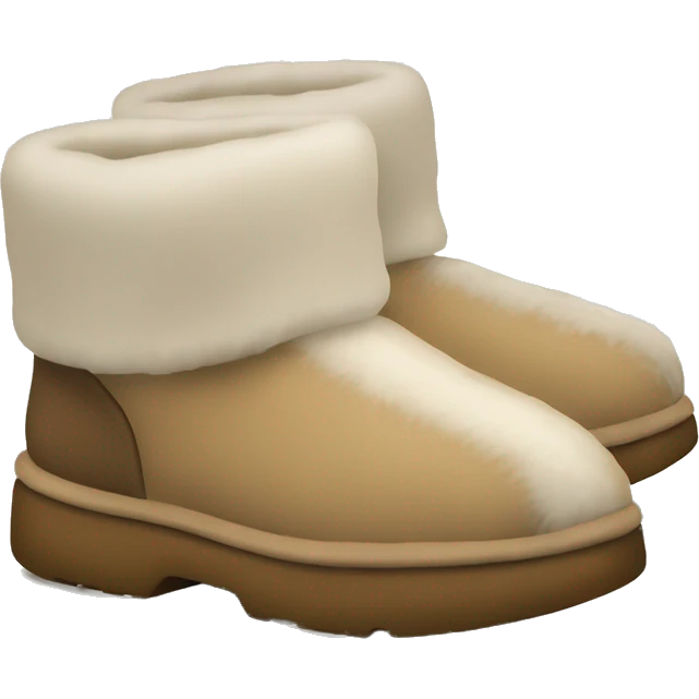 Tazman ugg slippers emoji