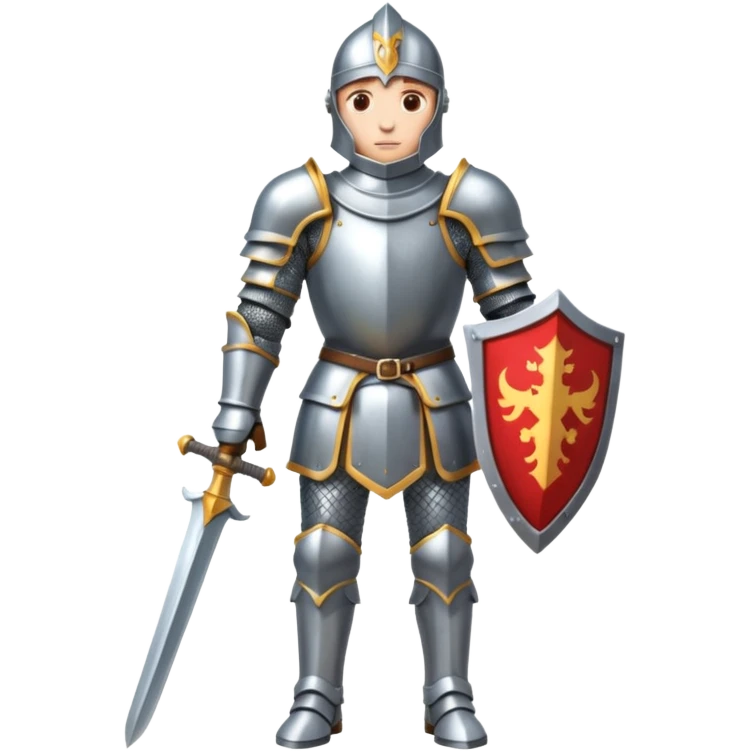 strong knight full body emoji