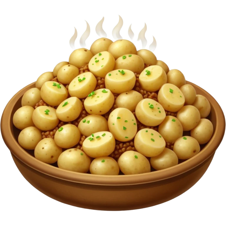 patate hachée dejeuné emoji