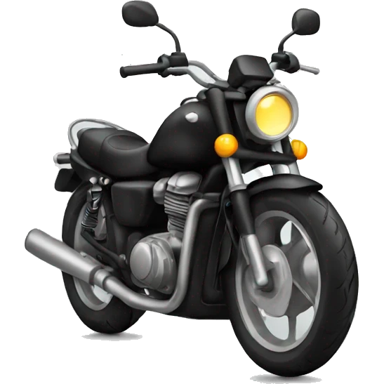 Black bike emoji