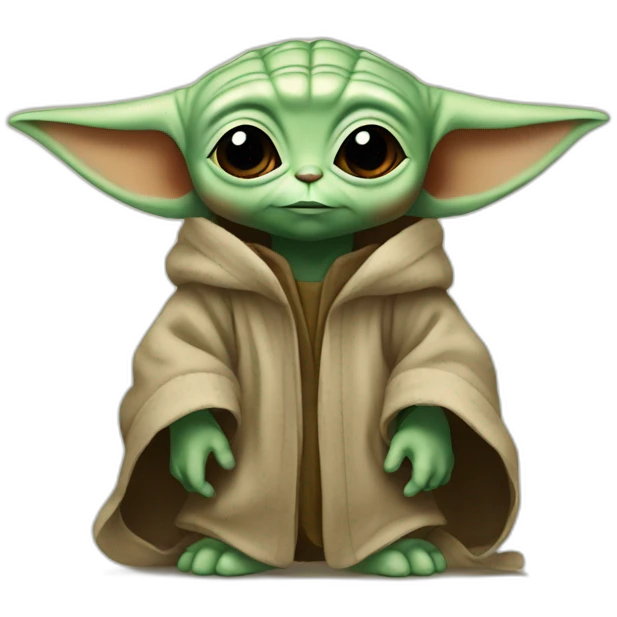 baby yoda miro style emoji