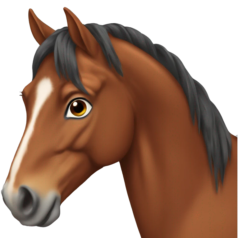 Chestnut Horse emoji