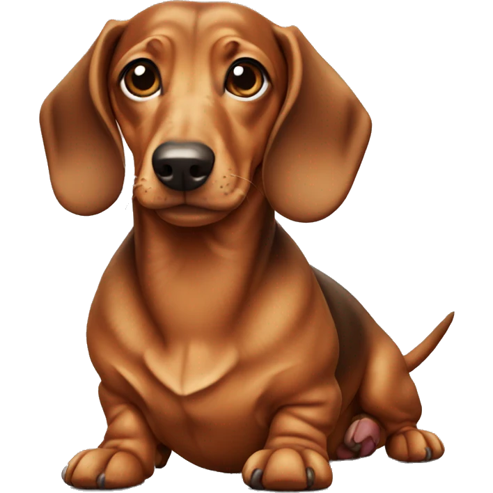 Dachshund  emoji