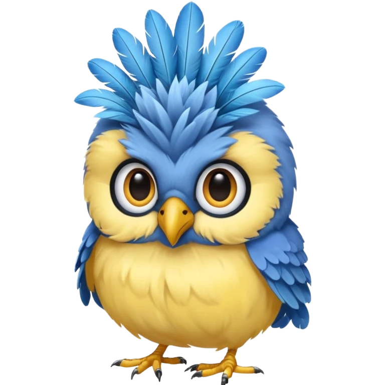 Cyanistes caeruleus emoji