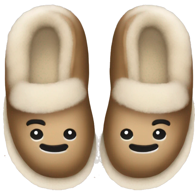 UGG slippers  emoji