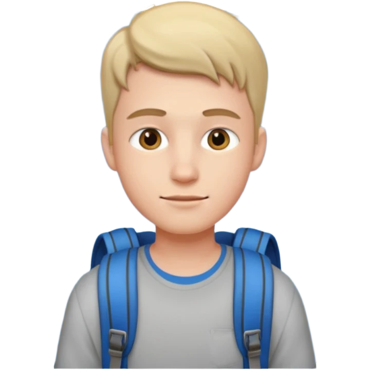 man student emoji