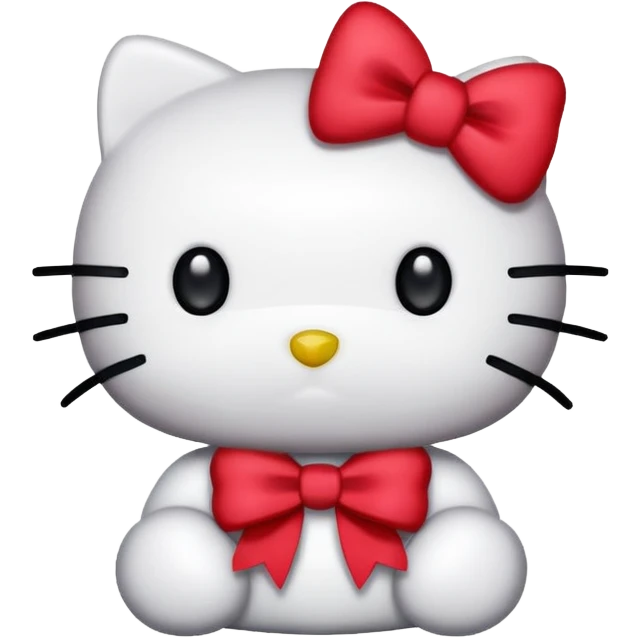 Hello kitty emoji