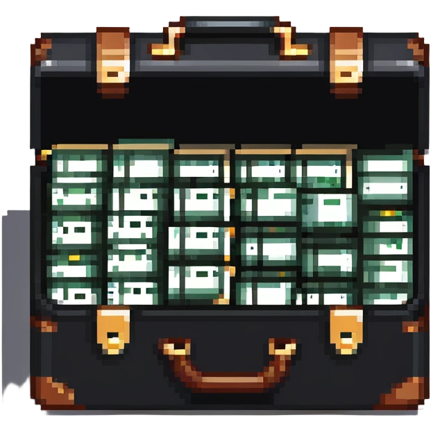 briefcase full of cash emoji