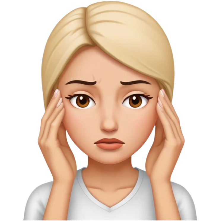 Headache female emoji