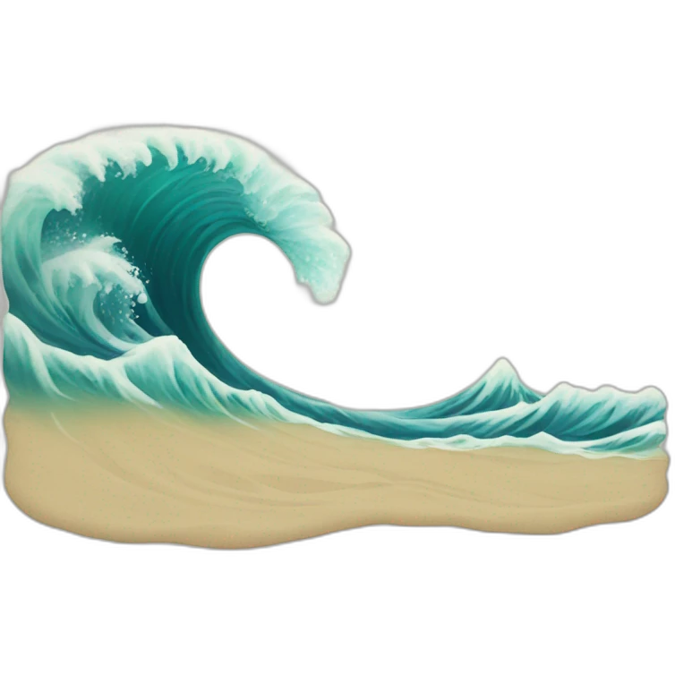 wave emoji