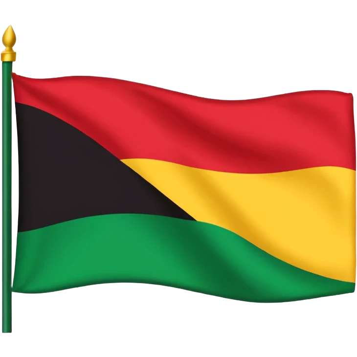 Black lives matter flag emoji