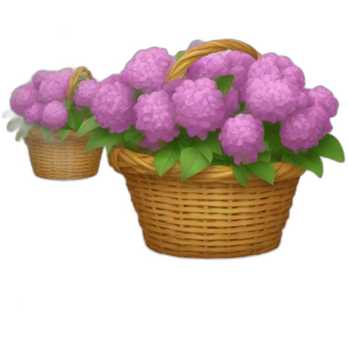 basket for flowers emoji