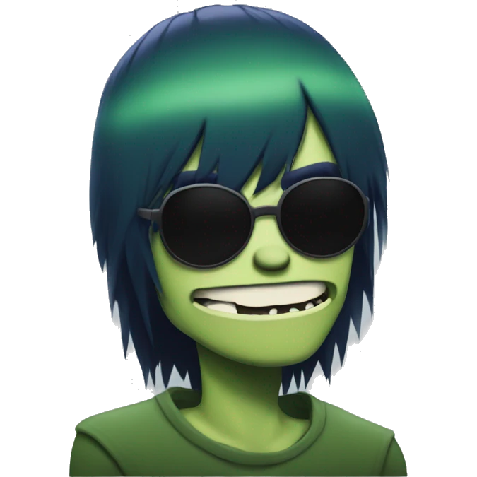 murdoc from gorillaz emoji