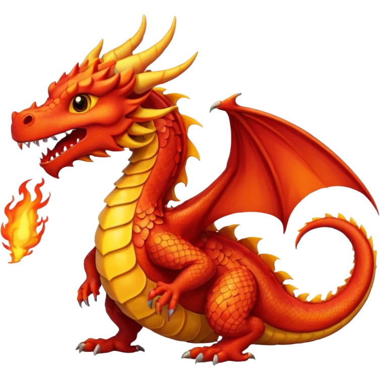 fire-breathing dragon emoji