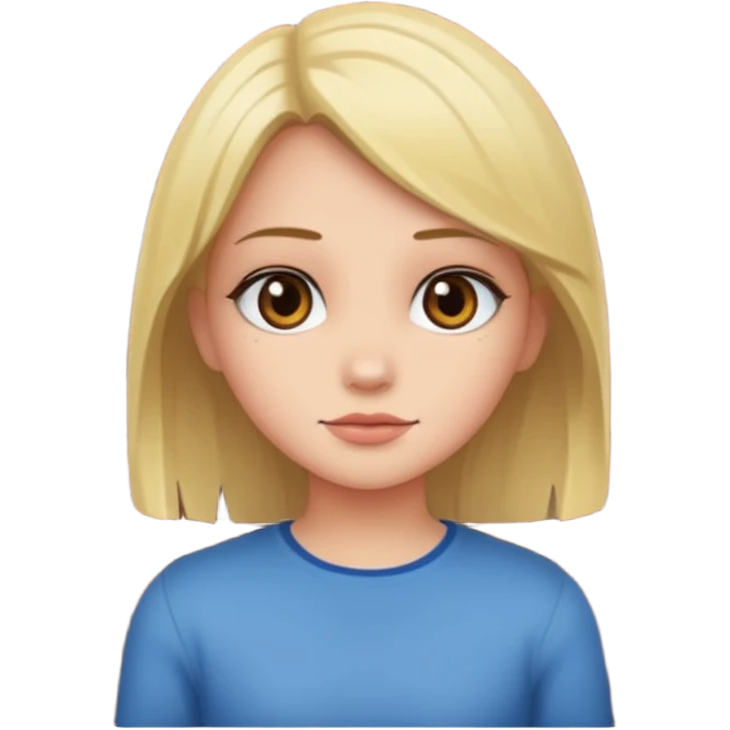 girl behind wall emoji