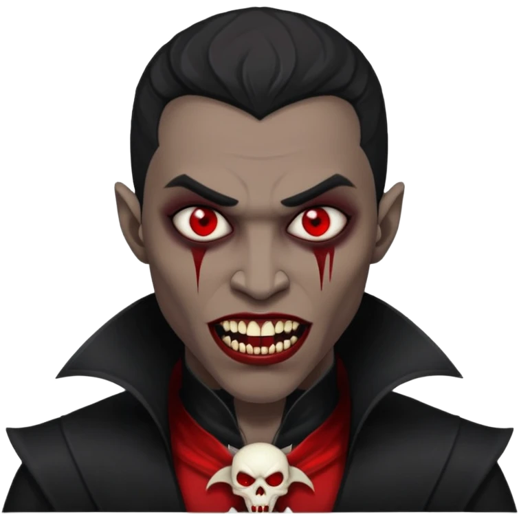 black men Vampire emoji