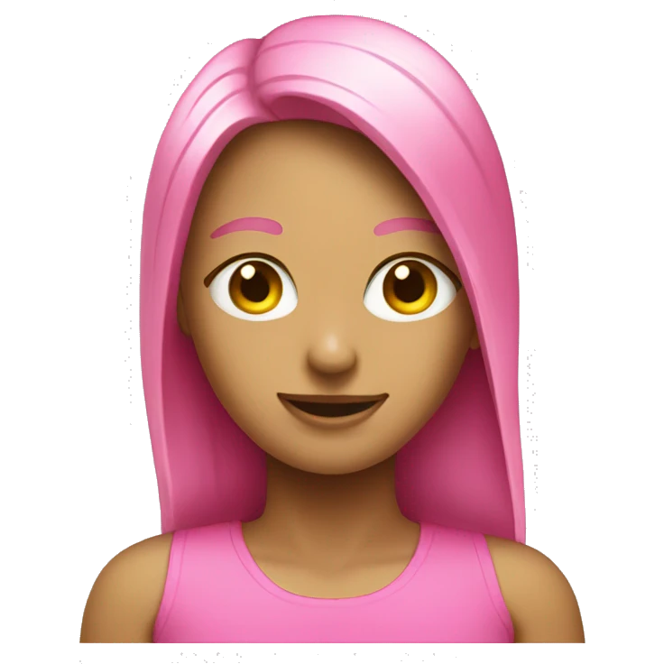 Pink lime emoji