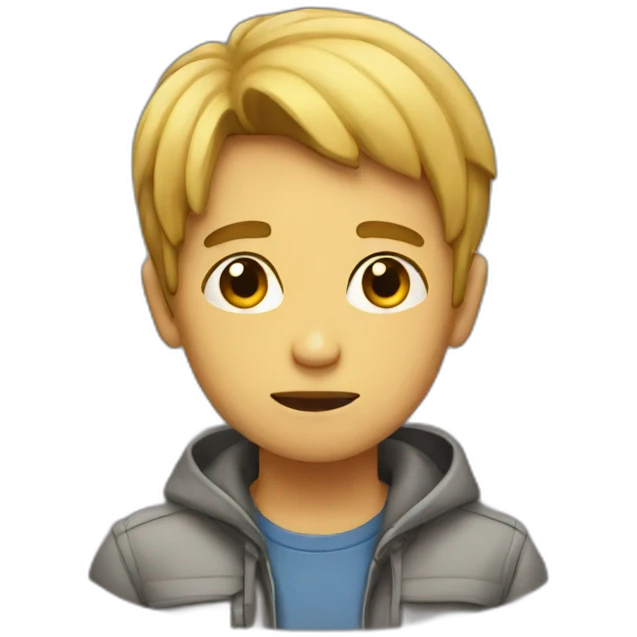 lonely boy emoji