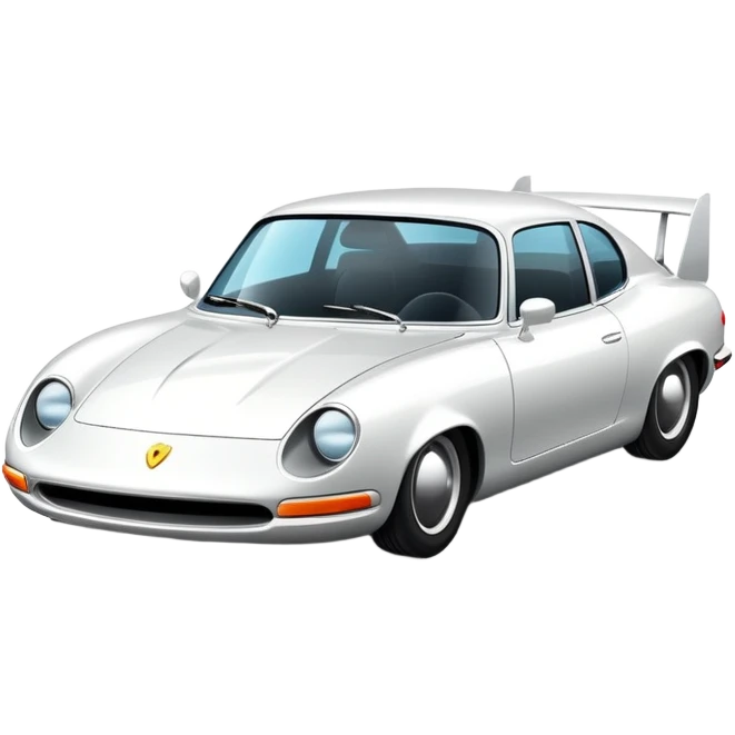 Cool car driving on road  emoji