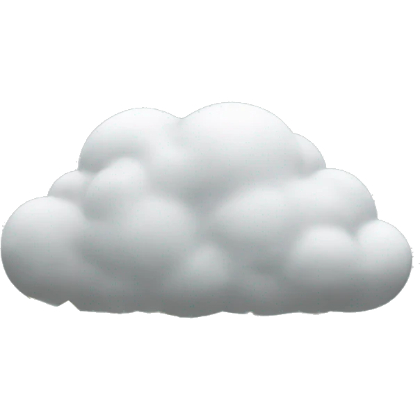 Rain of money falls from a cloud emoji