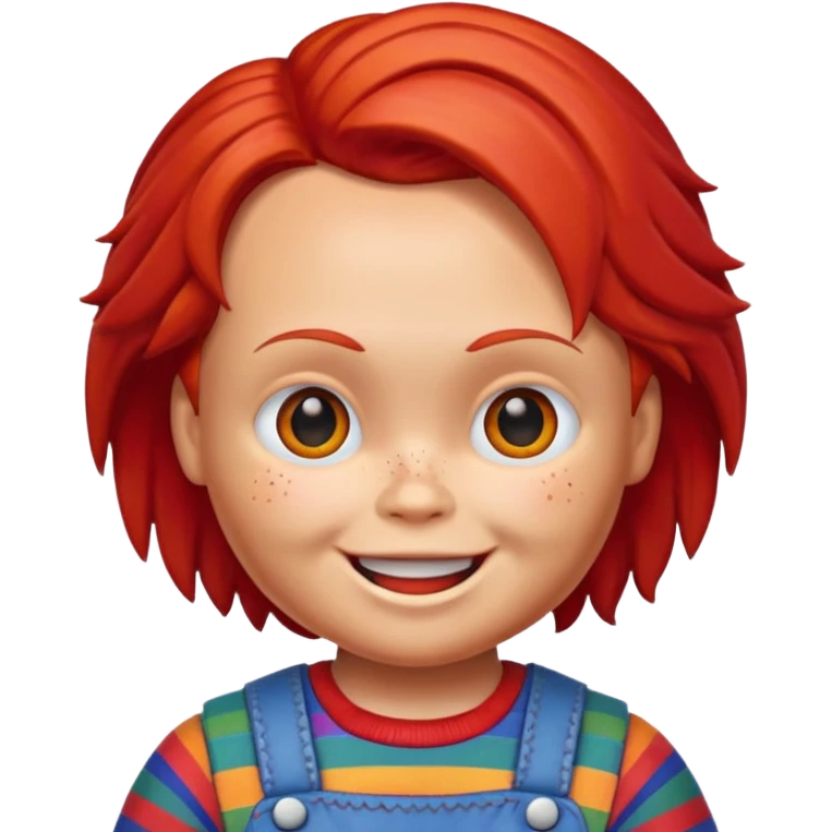 Un emojin de chuky emoji