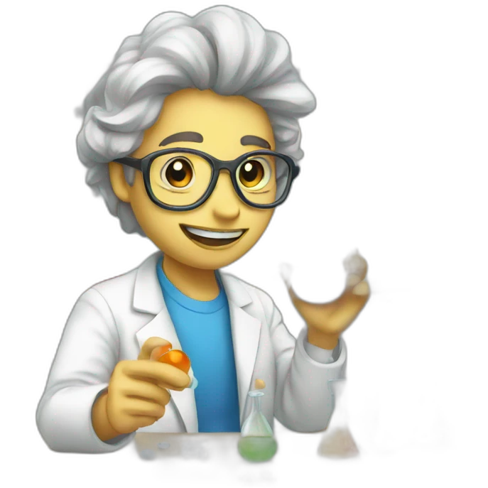 Chemistry art emoji