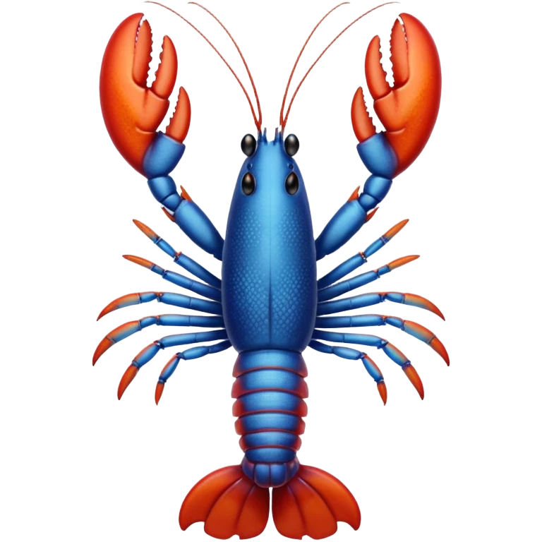 White white lobster  emoji